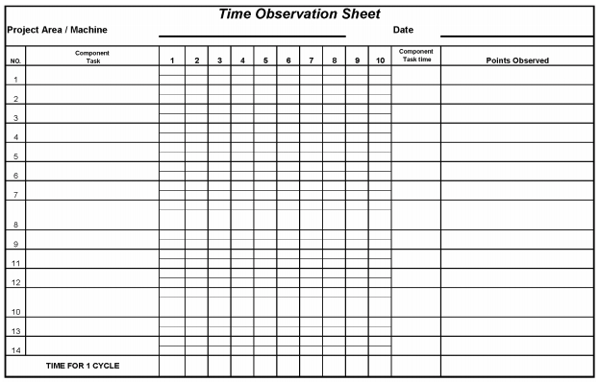 How to Perform a Time Observation